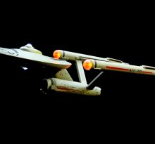 Modell av USS Enterprise